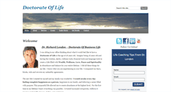 Desktop Screenshot of doctorateoflife.com